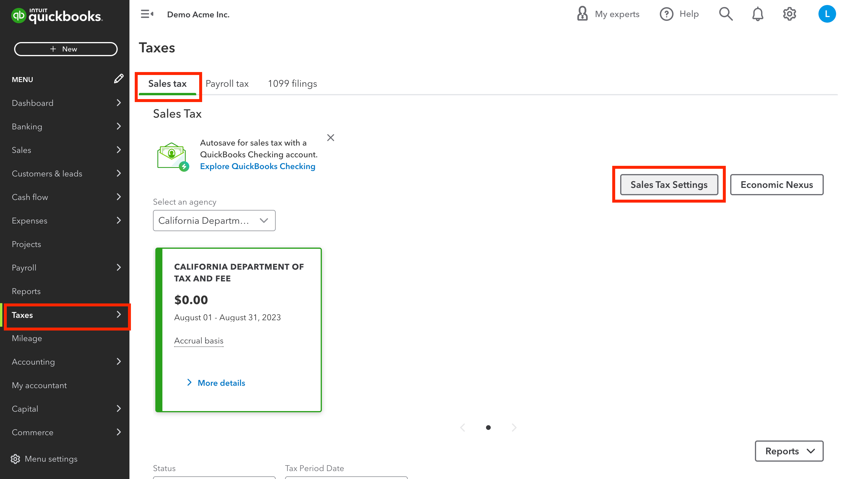 How to Turn Off Sales Tax in QuickBooks Online LiveFlow